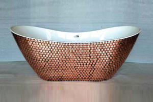 Bijiou Copper Bathroom Tub