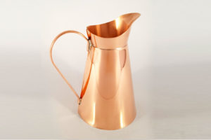 Wave Spout Copper Jug