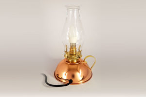 Electrified Antique Lamp