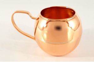 Round Copper Mug